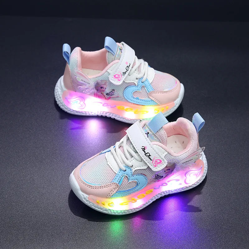 SparkleStep Princess Sneakers