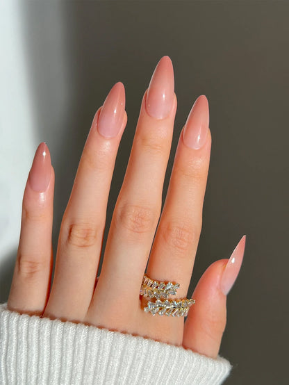 Elegance Line Almond Nails