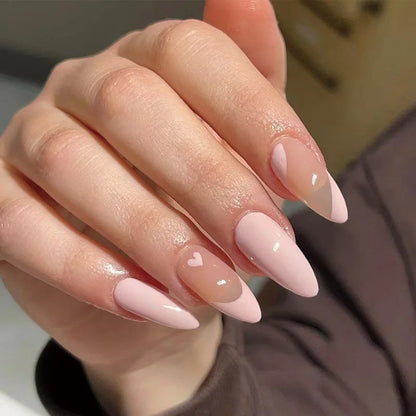 Elegance Line Almond Nails