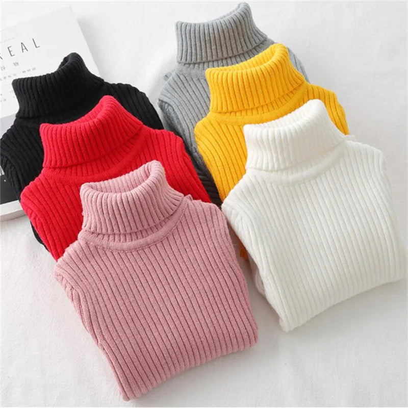 CozyKnit Turtleneck Sweater