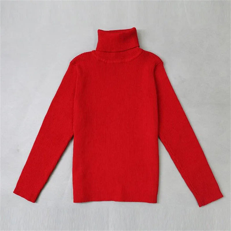 CozyKnit Turtleneck Sweater