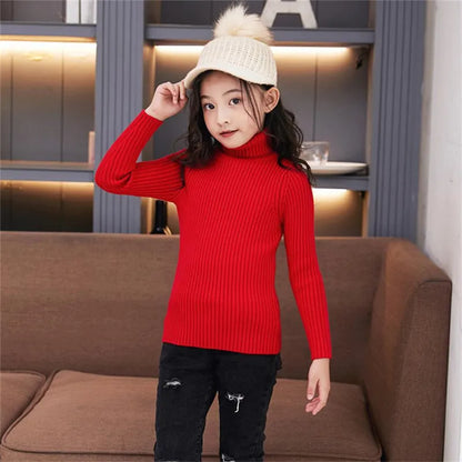 CozyKnit Turtleneck Sweater