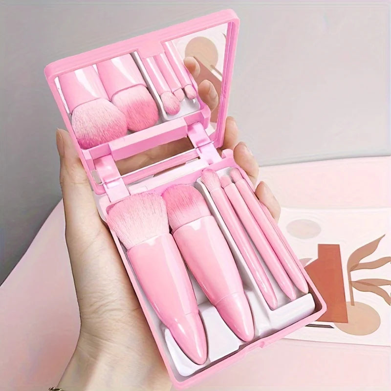 Mini Travel Makeup Brush Kit
