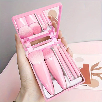 Mini Travel Makeup Brush Kit