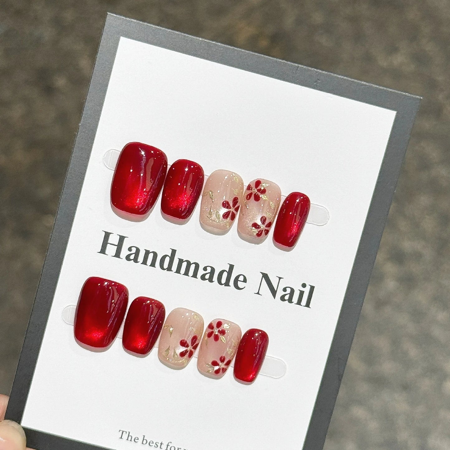 Bloom Ballet Cat-Eye Nails