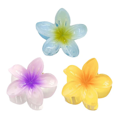Hawaiian Mini Flower Hair Clips