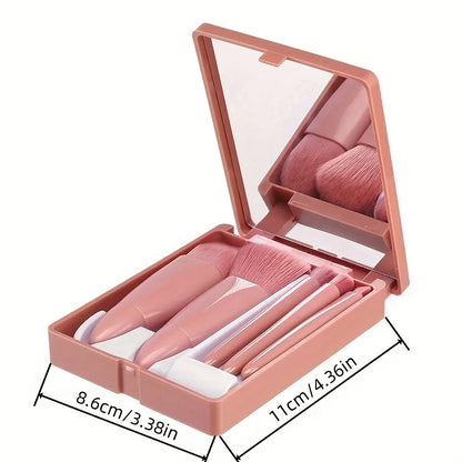 Mini Travel Makeup Brush Kit