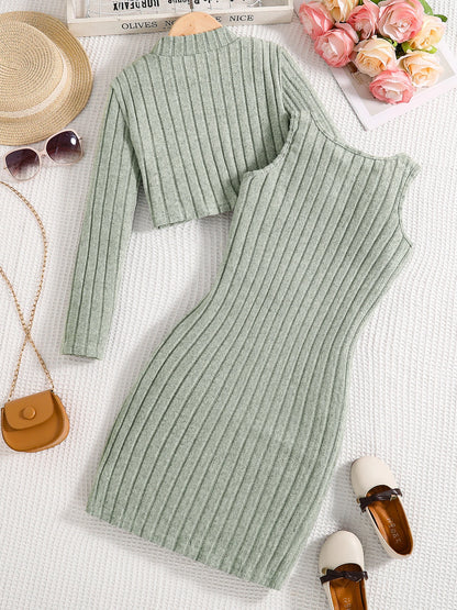 Arivelle Knit Dress Set