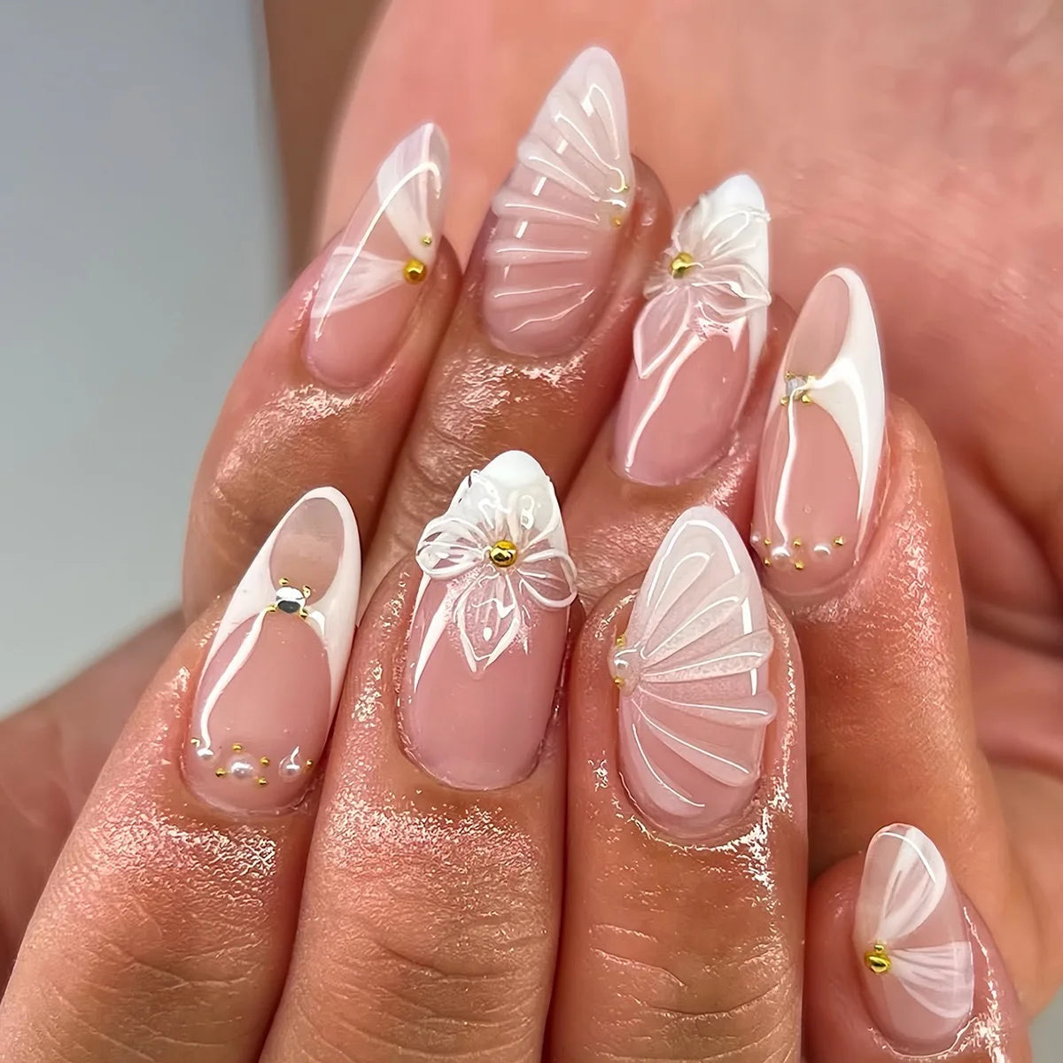 Butterfly Ballet Nails