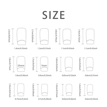 Pure French Press-On Nails