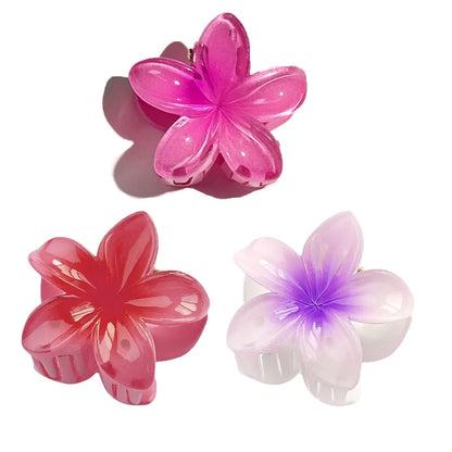 Hawaiian Mini Flower Hair Clips