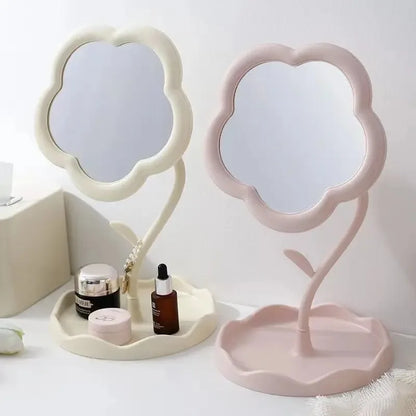 Flower Desktop Mirror