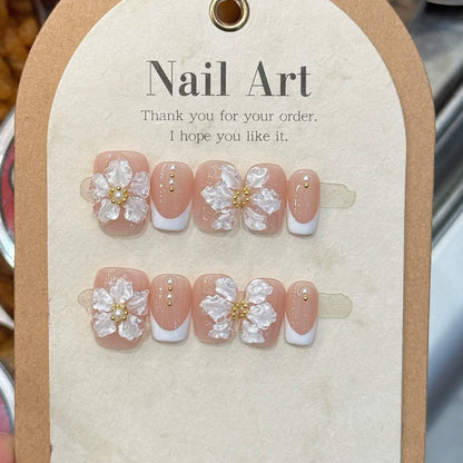 Bloom Ballet Cat-Eye Nails