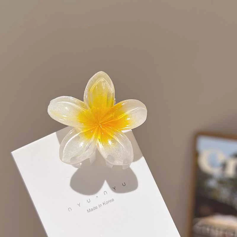 Hawaiian Mini Flower Hair Clips