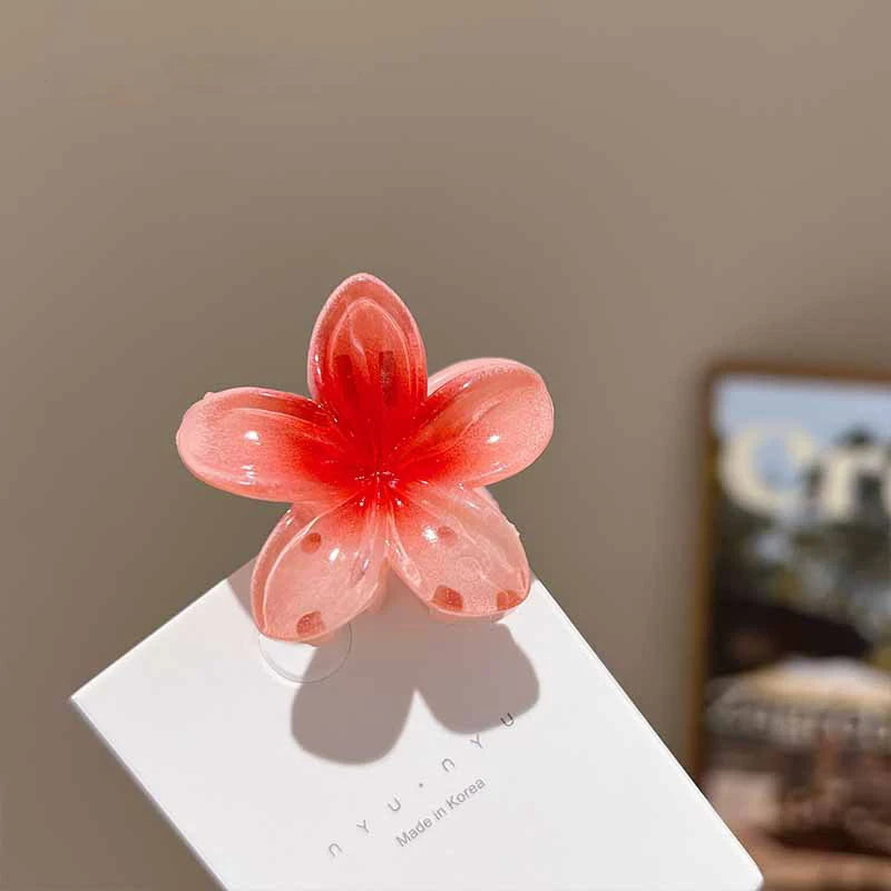 Hawaiian Mini Flower Hair Clips