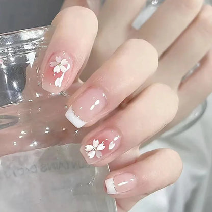 Petite Bloom French Nails
