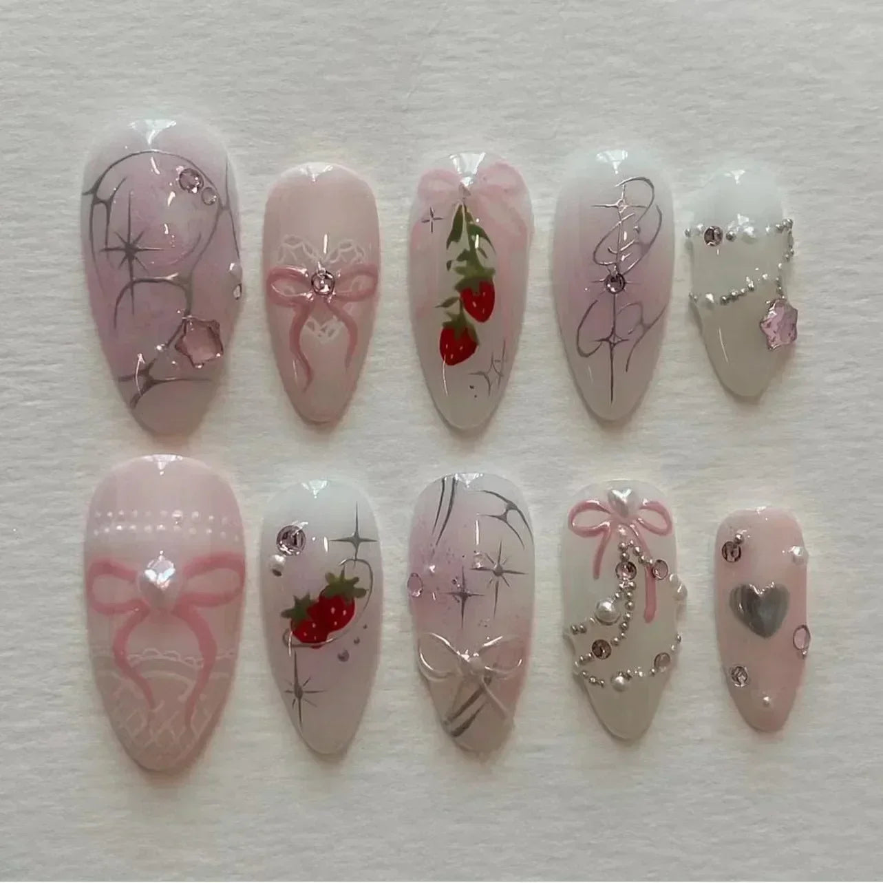 Butterfly Ballet Nails