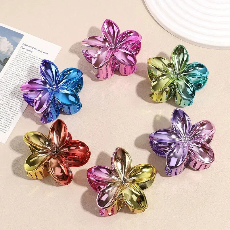 Hawaiian Mini Flower Hair Clips