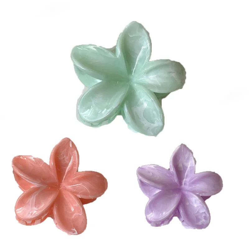 Hawaiian Mini Flower Hair Clips
