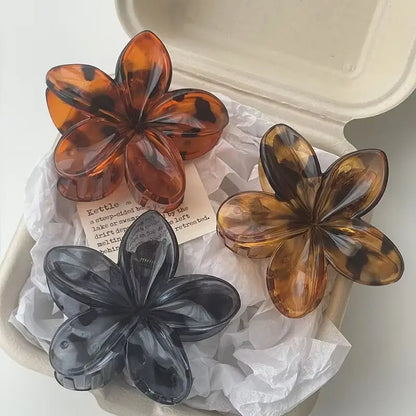 Hawaiian Mini Flower Hair Clips