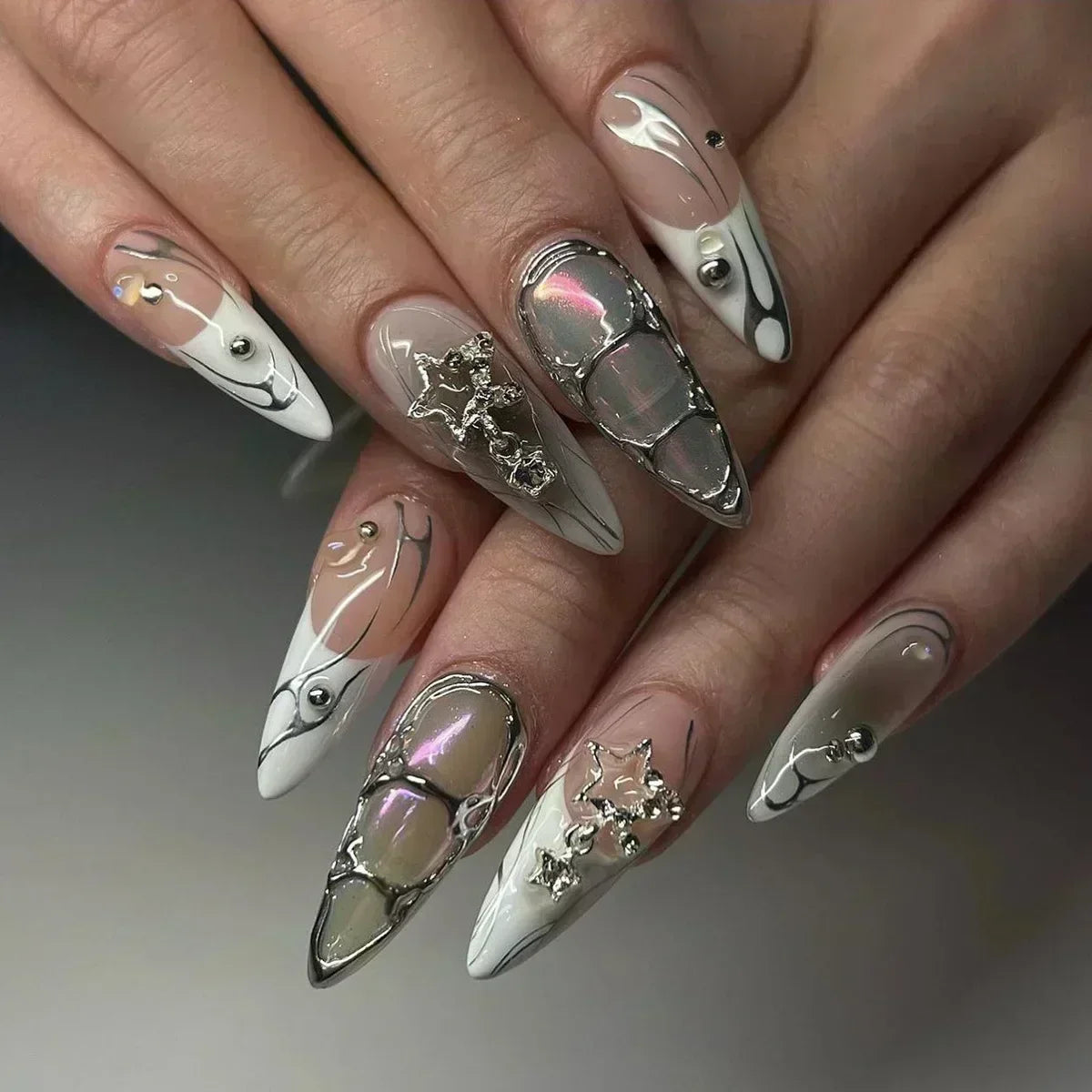 Butterfly Ballet Nails