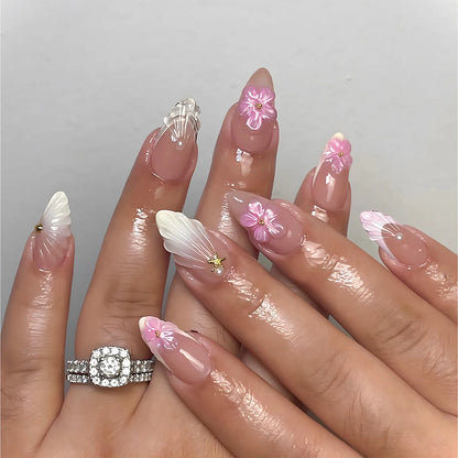 Butterfly Ballet Nails