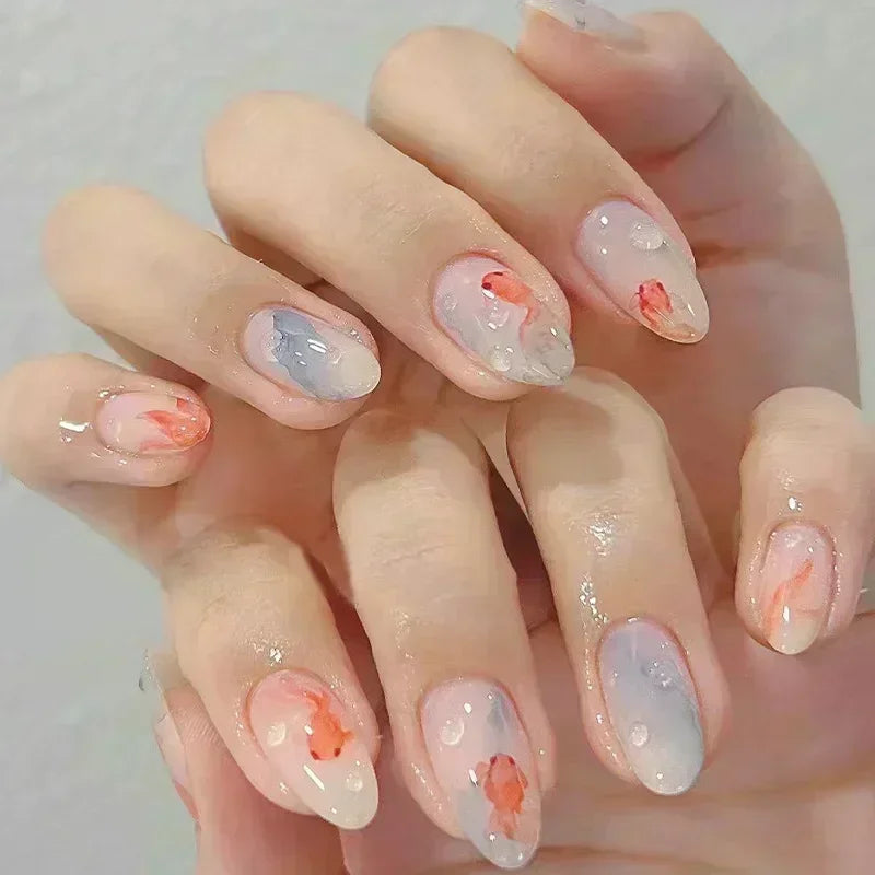 Butterfly Ballet Nails