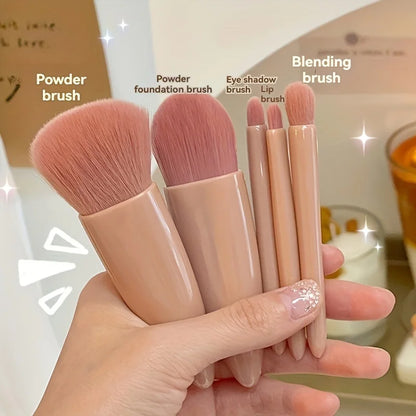 Mini Travel Makeup Brush Kit