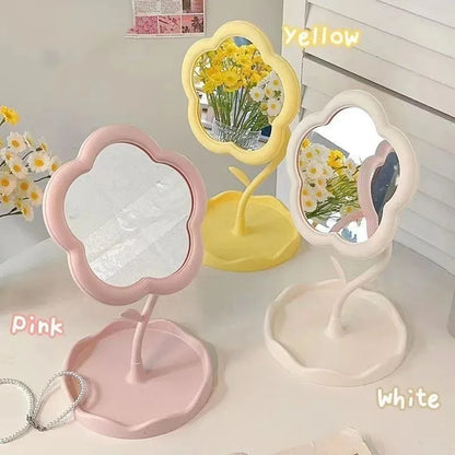 Flower Desktop Mirror