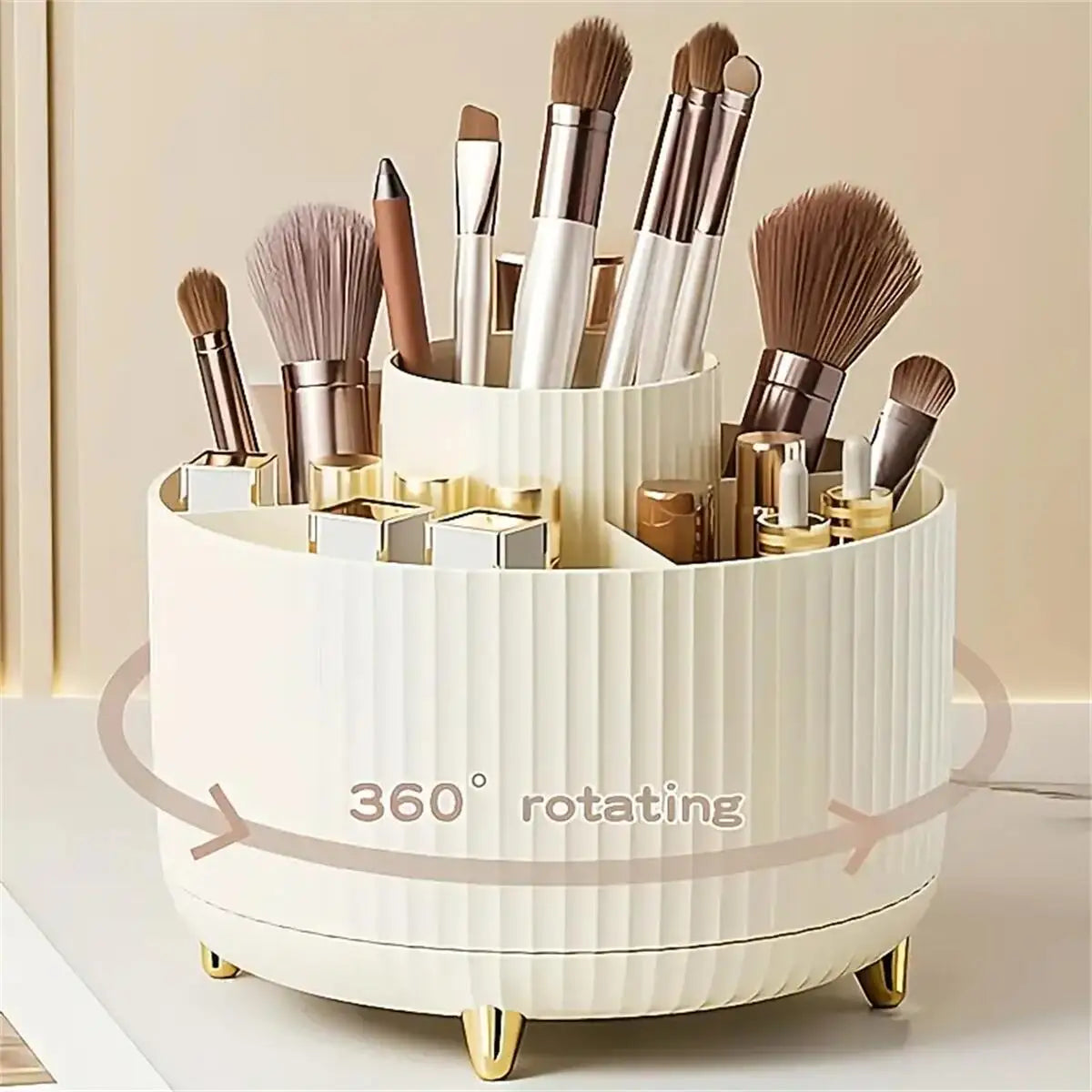 SpinEase Makeup Organizer