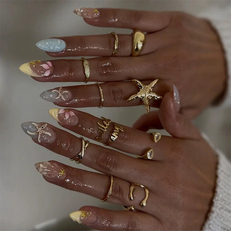 Butterfly Ballet Nails