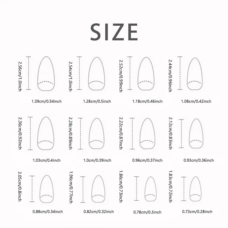 Amour Bow Almond Nails