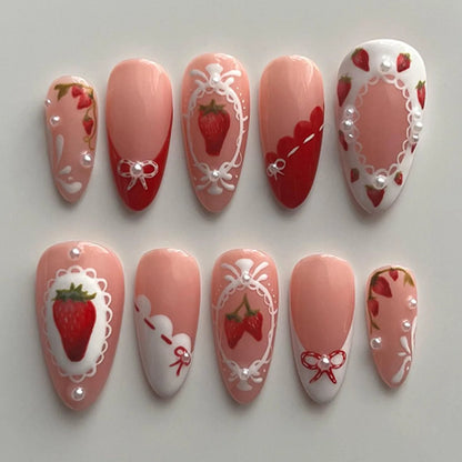 Flora Ballet Press-On Nails