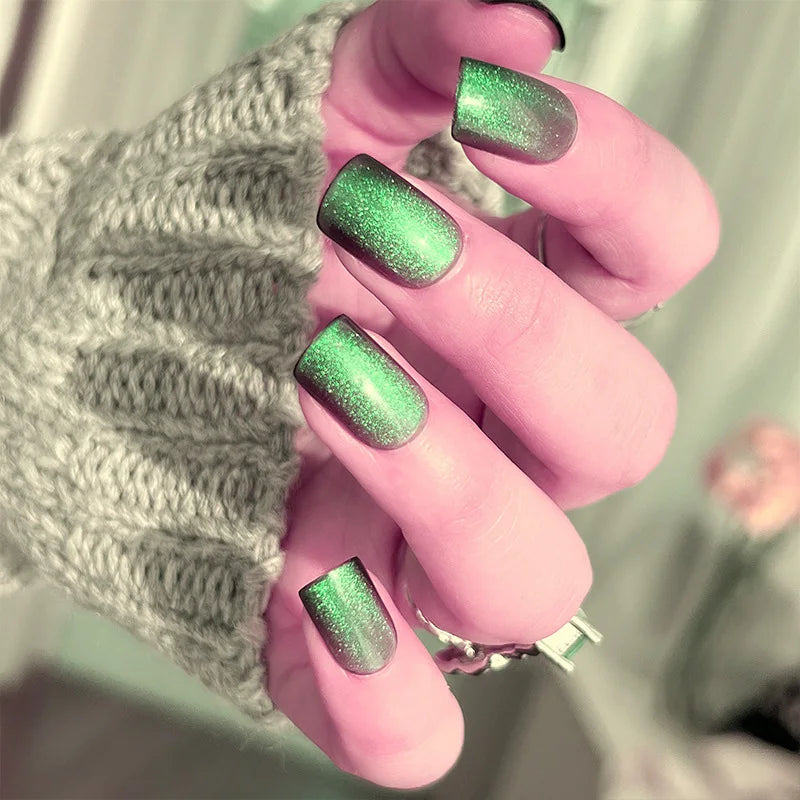 Mystic Cat-Eye Nails