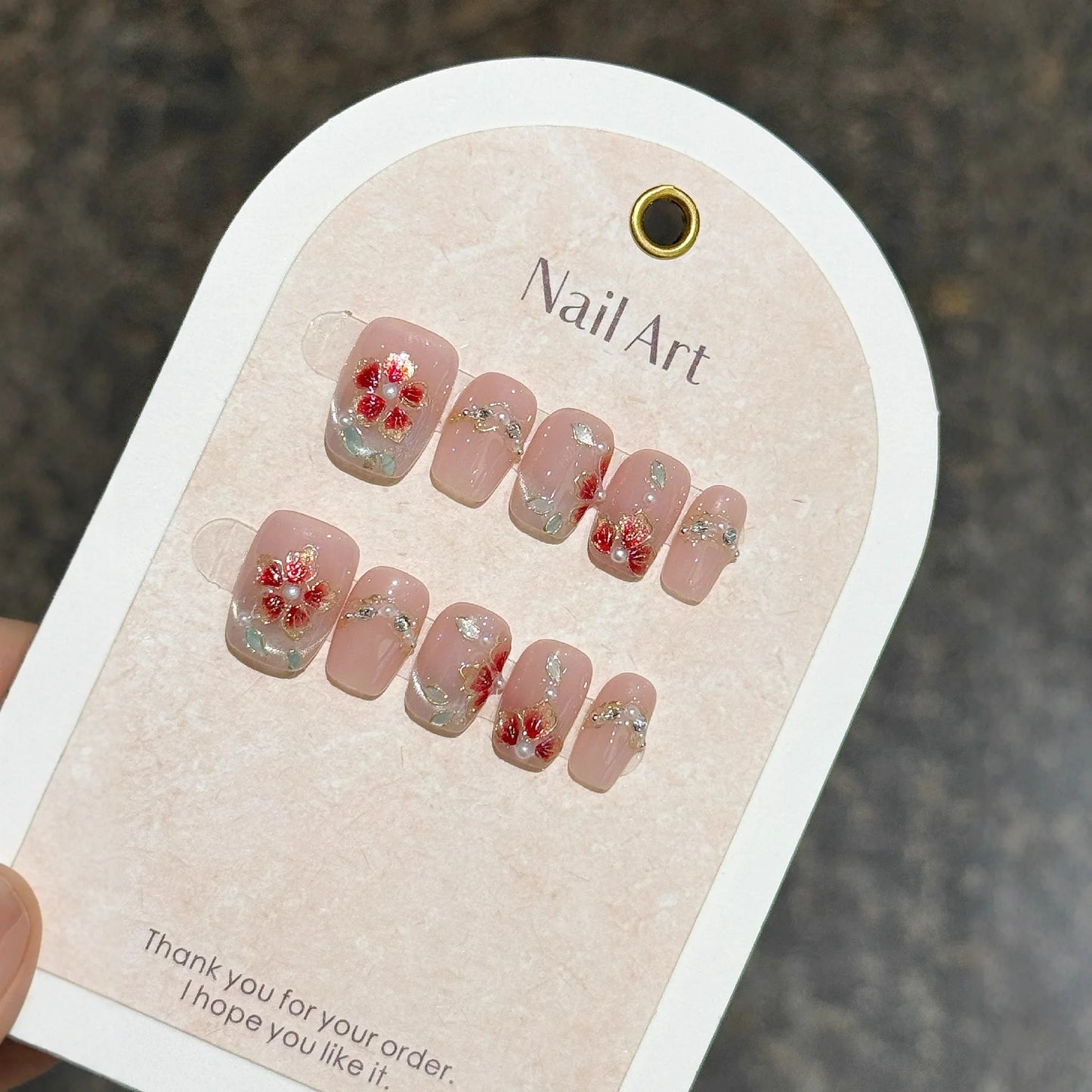 Bloom Ballet Cat-Eye Nails