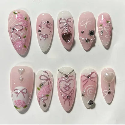 Flora Ballet Press-On Nails