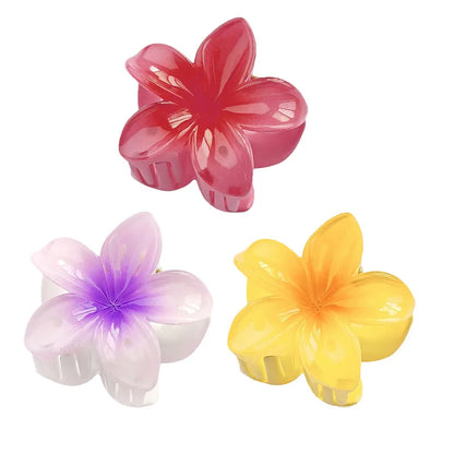 Hawaiian Mini Flower Hair Clips