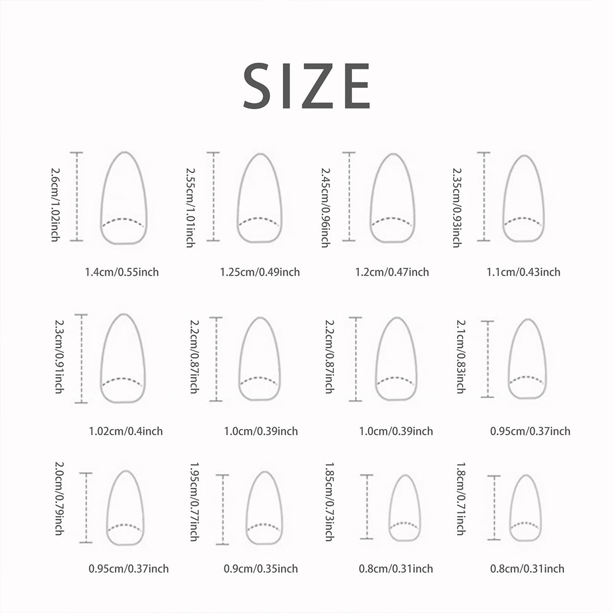 Verdant French Press-On Nails