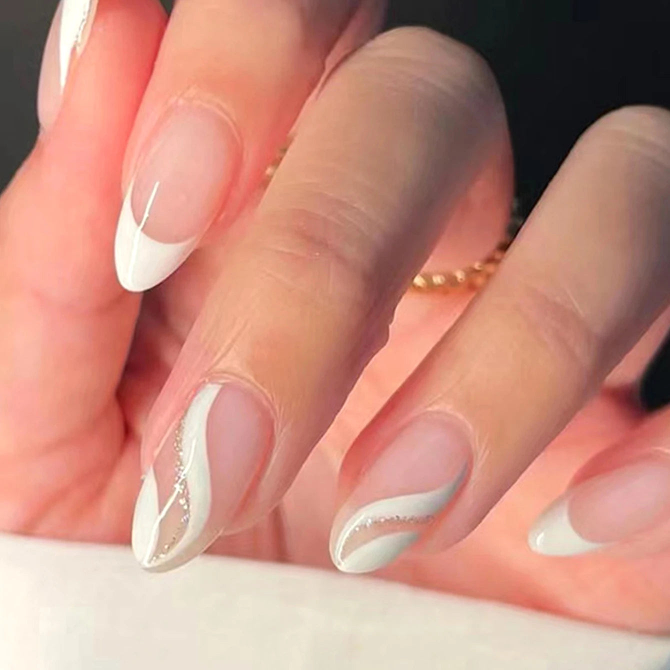 Lover’s Whisper Almond Nails