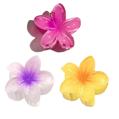 Hawaiian Mini Flower Hair Clips