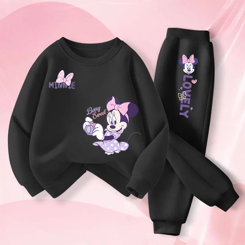 4-6 years kids MinnieCharm Tracksuit Set