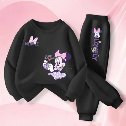 4-6 years kids MinnieCharm Tracksuit Set