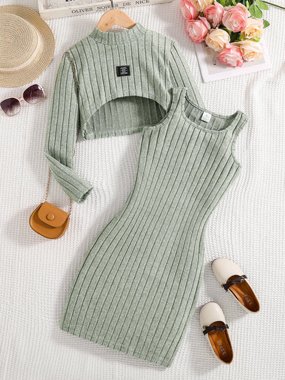 Arivelle Knit Dress Set