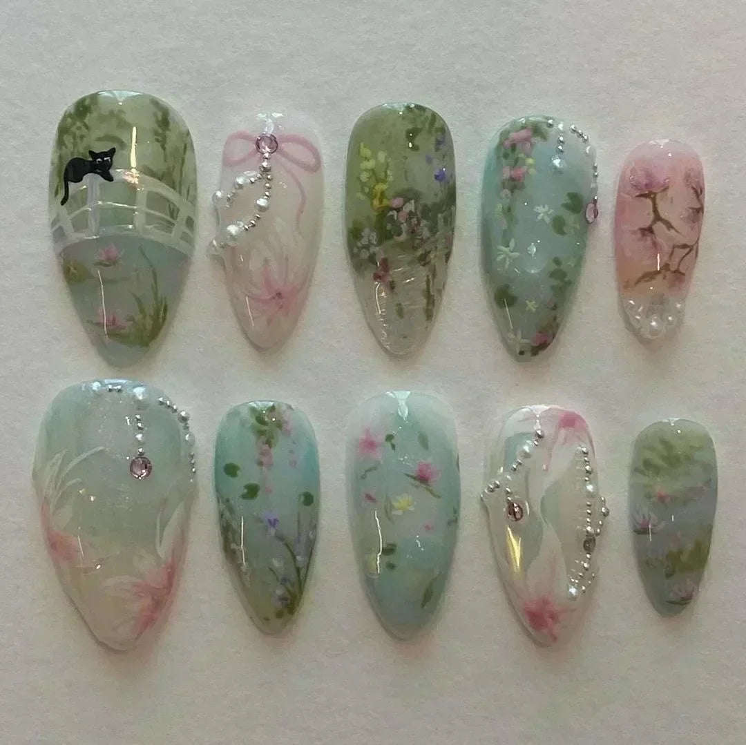 Butterfly Ballet Nails