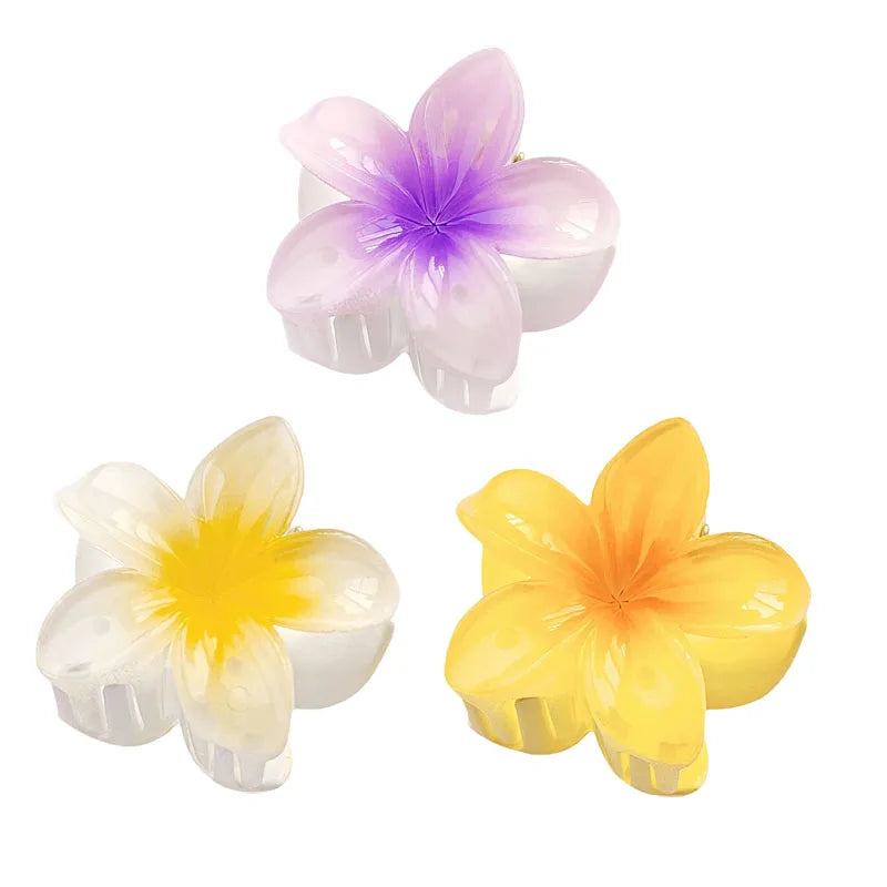 Hawaiian Mini Flower Hair Clips
