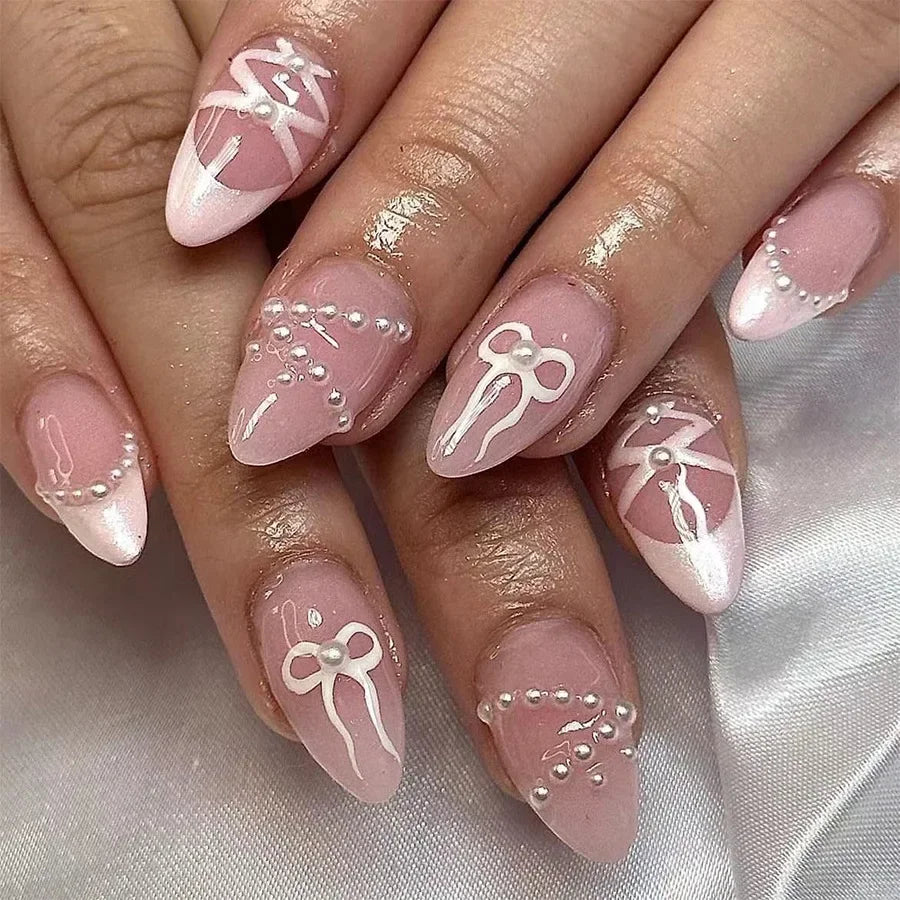 Flora Ballet Press-On Nails