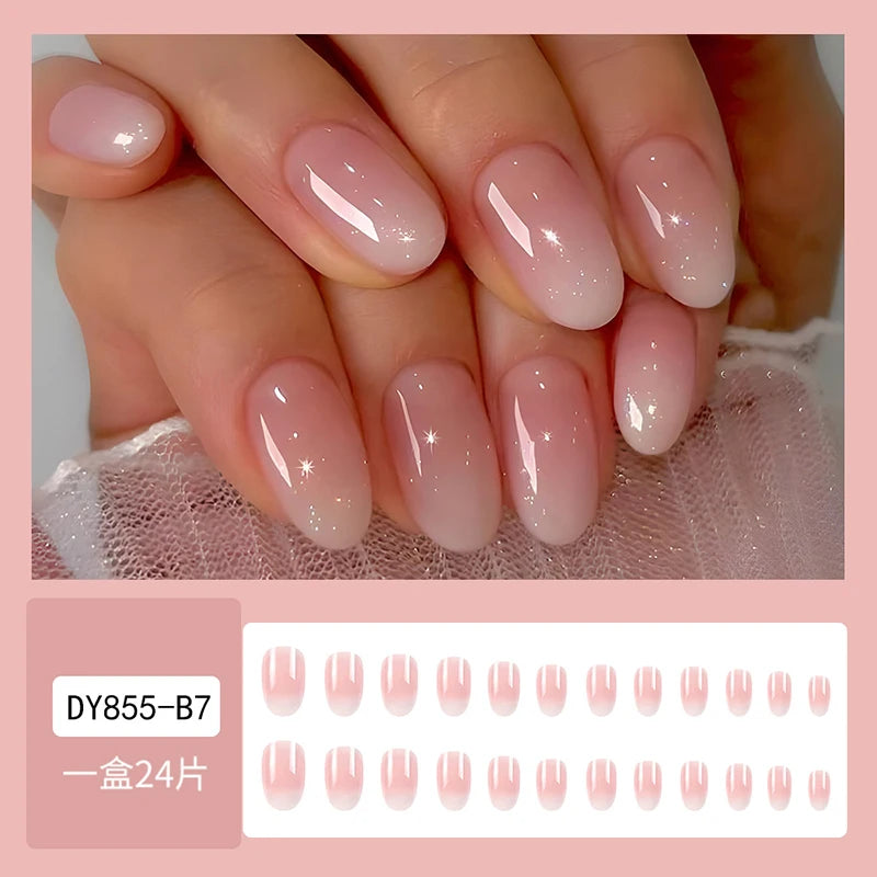 Blush Breeze Nails
