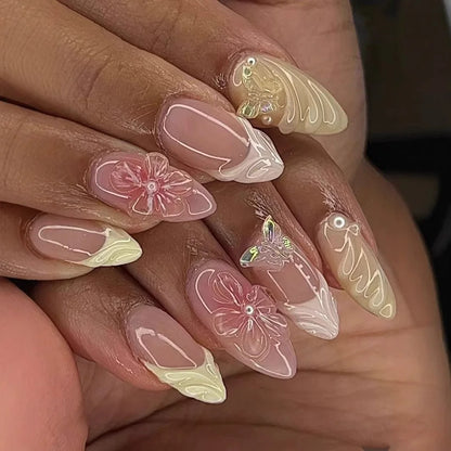 Butterfly Ballet Nails