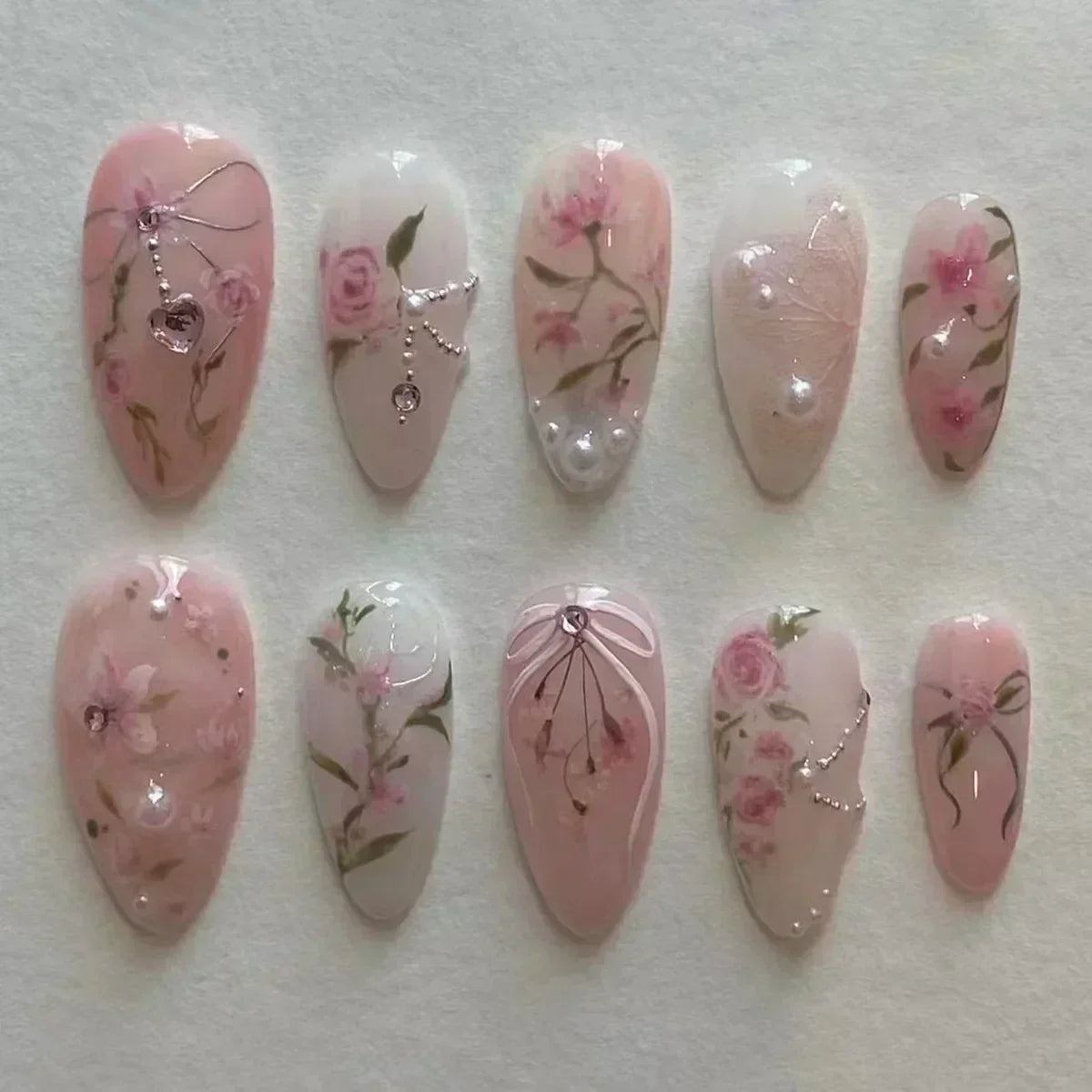 Butterfly Ballet Nails