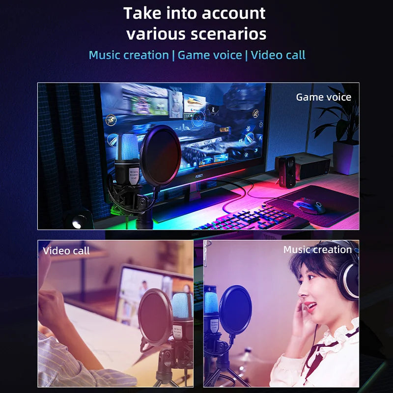 Vacusg LumaCast RGB Pro Microphone